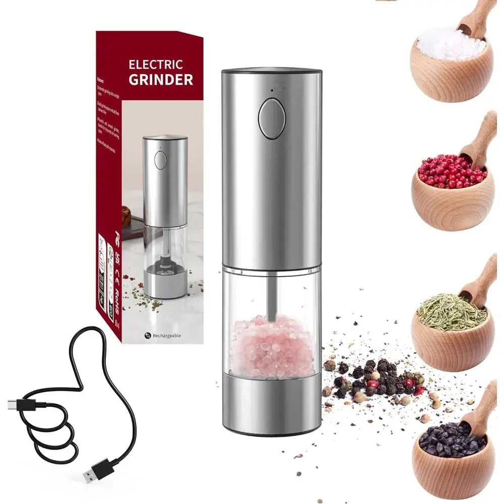 Electric Salt and Pepper Grinder set