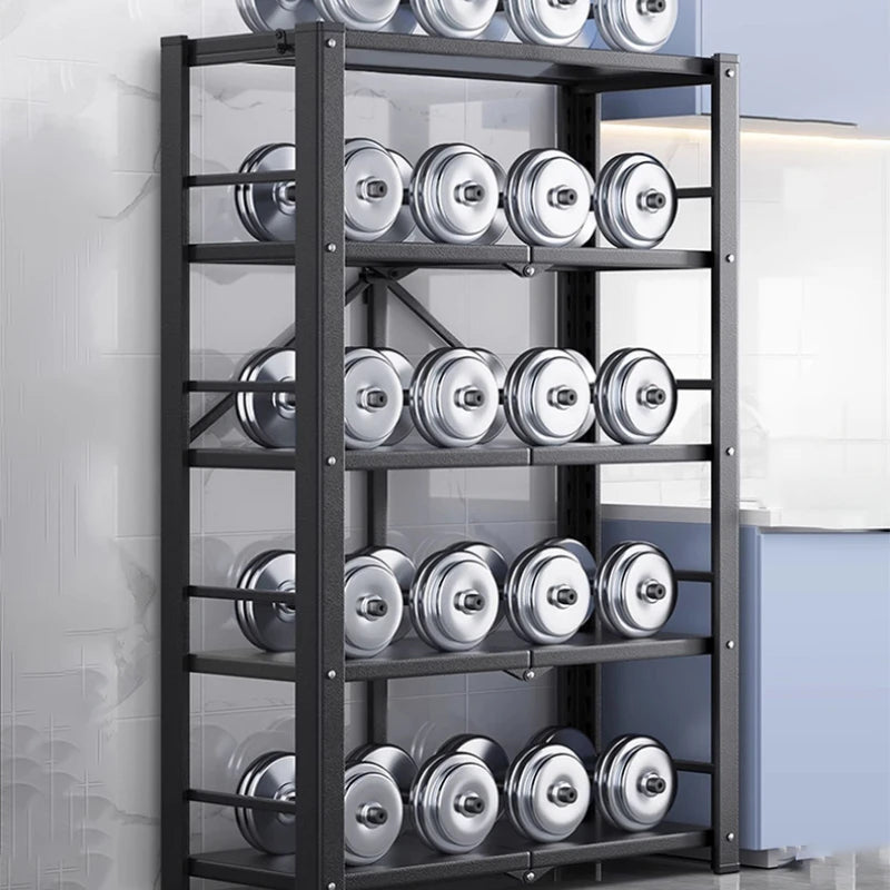 Foldable Mobile Storage Shelf