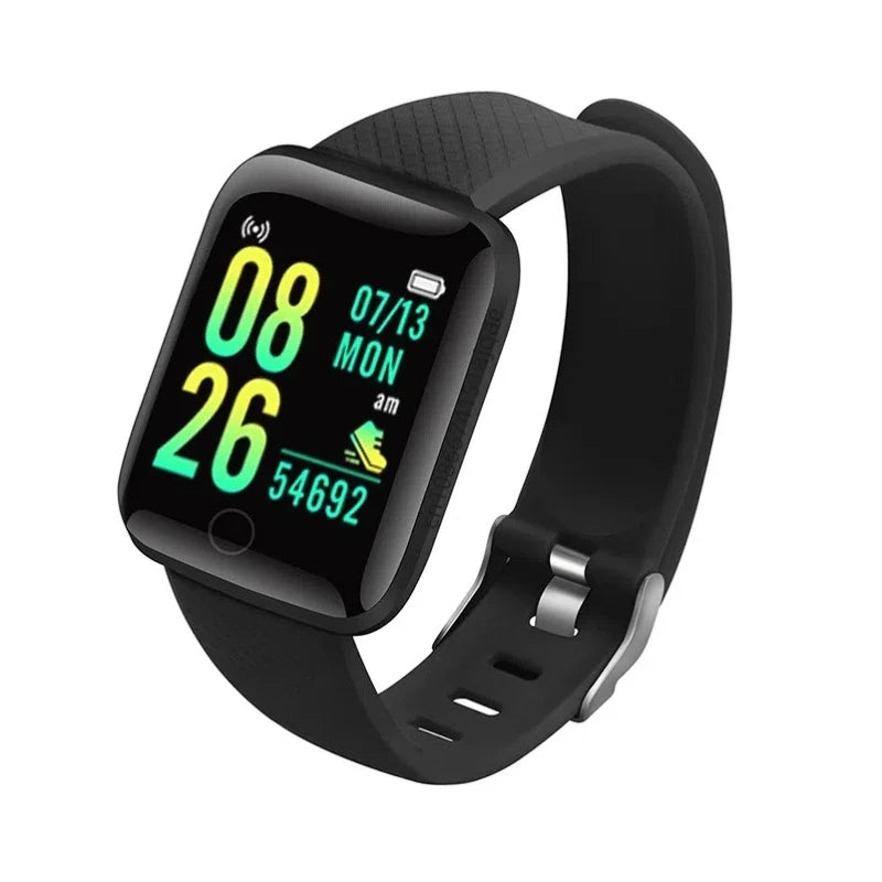 Smart Fitness Tracker Watch with Health & Step Monitor