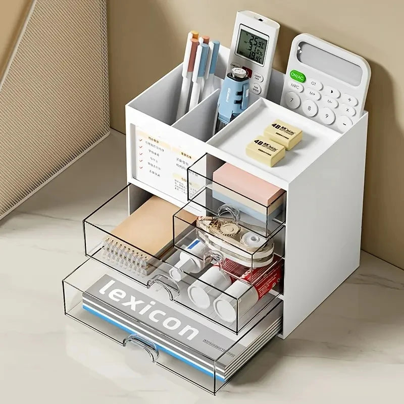 Desktop Drawer Organizer – Stationery & Accessory Storage Box