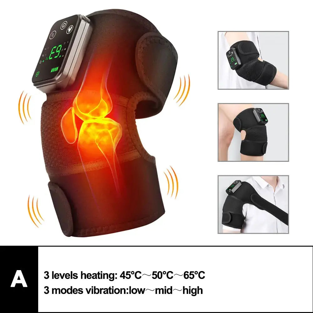 Electric Heated Massage Pad for Joint Relief