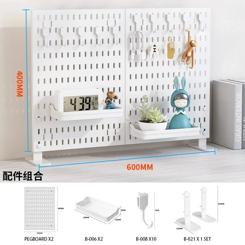 Desktop Pegboard Organizer