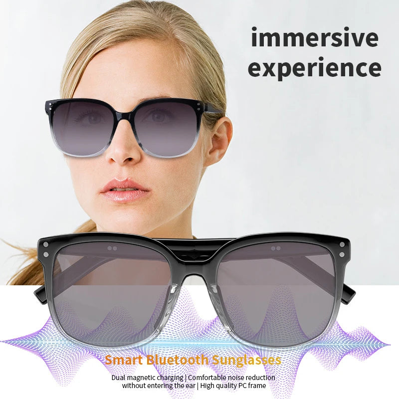 Smart Bluetooth Audio Sunglasses – Color Changing Polarized