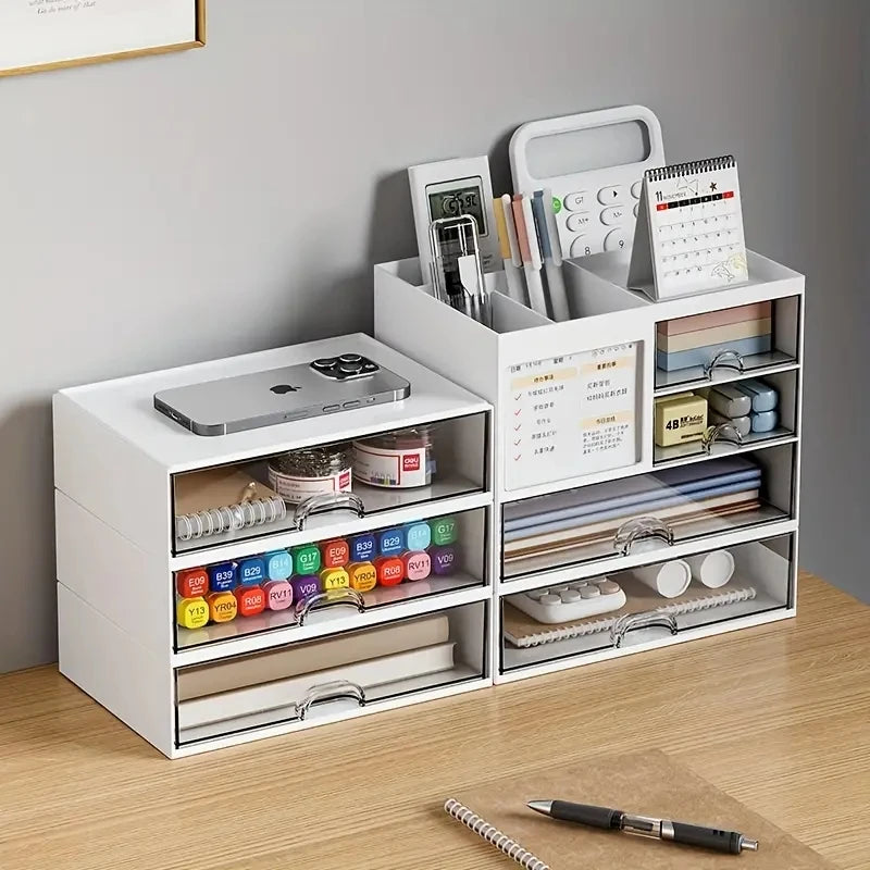 Desktop Drawer Organizer – Stationery & Accessory Storage Box