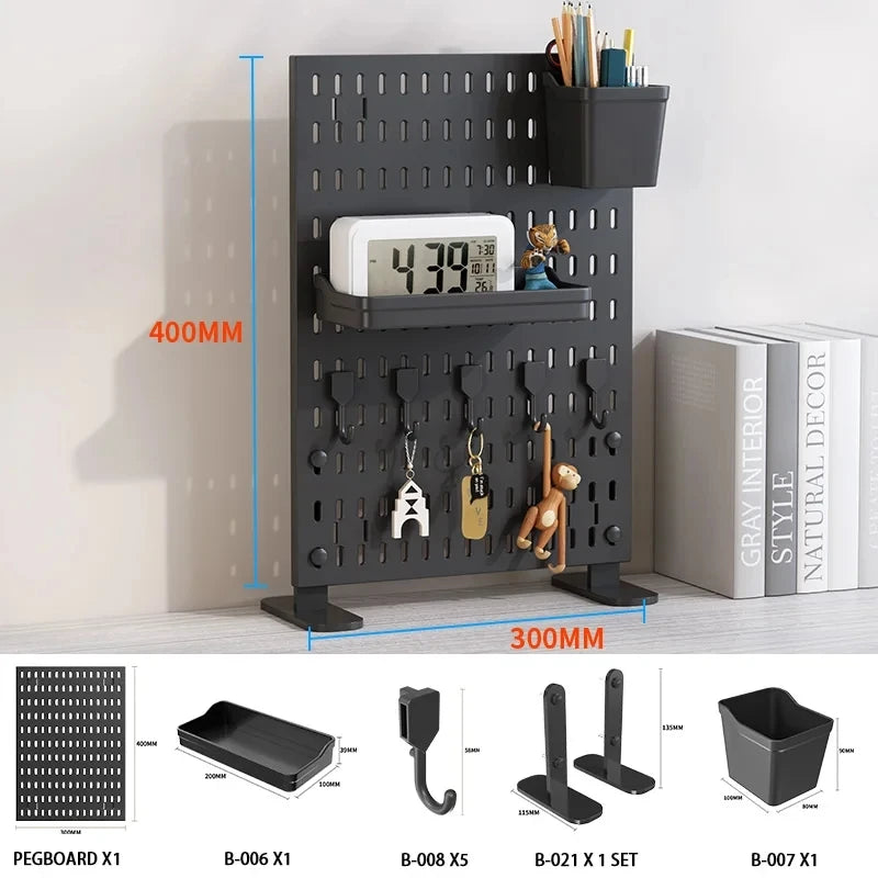 Desktop Pegboard Organizer