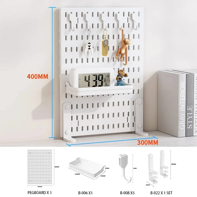 Desktop Pegboard Organizer