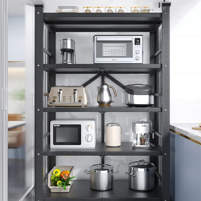 Foldable Mobile Storage Shelf