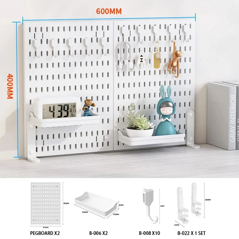 Desktop Pegboard Organizer
