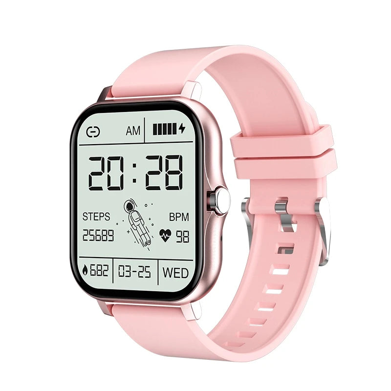 Smart Fitness Tracker Watch with Health & Step Monitor