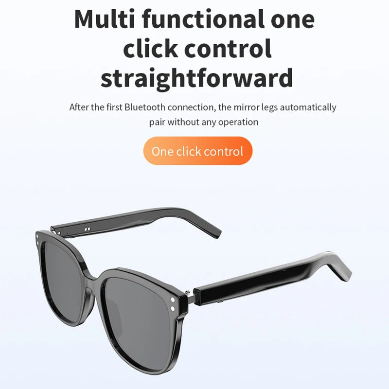 Smart Bluetooth Audio Sunglasses – Color Changing Polarized