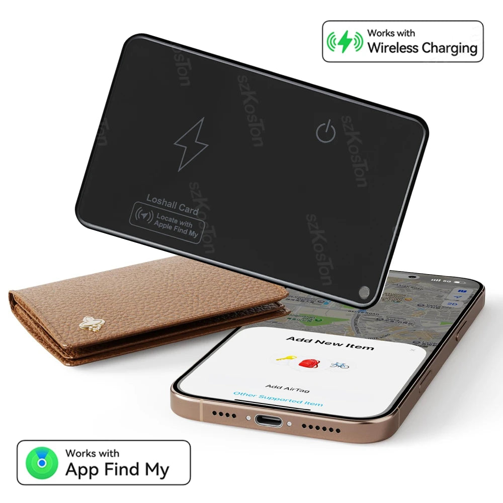 Wallet Track Card for iPhone – GPS Bluetooth Item Finder