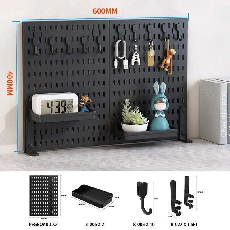 Desktop Pegboard Organizer