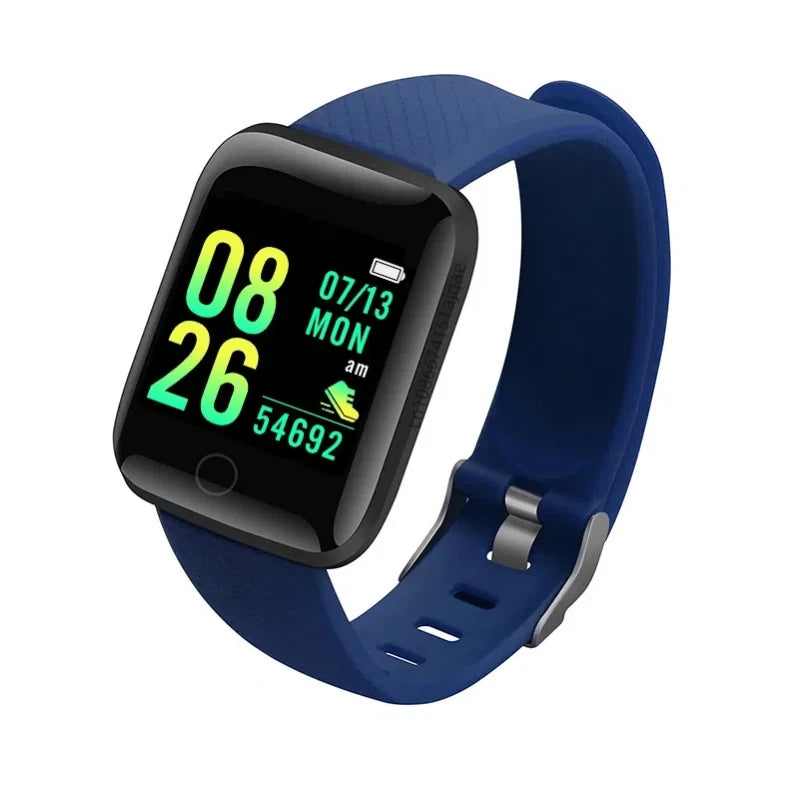 Smart Fitness Tracker Watch with Health & Step Monitor