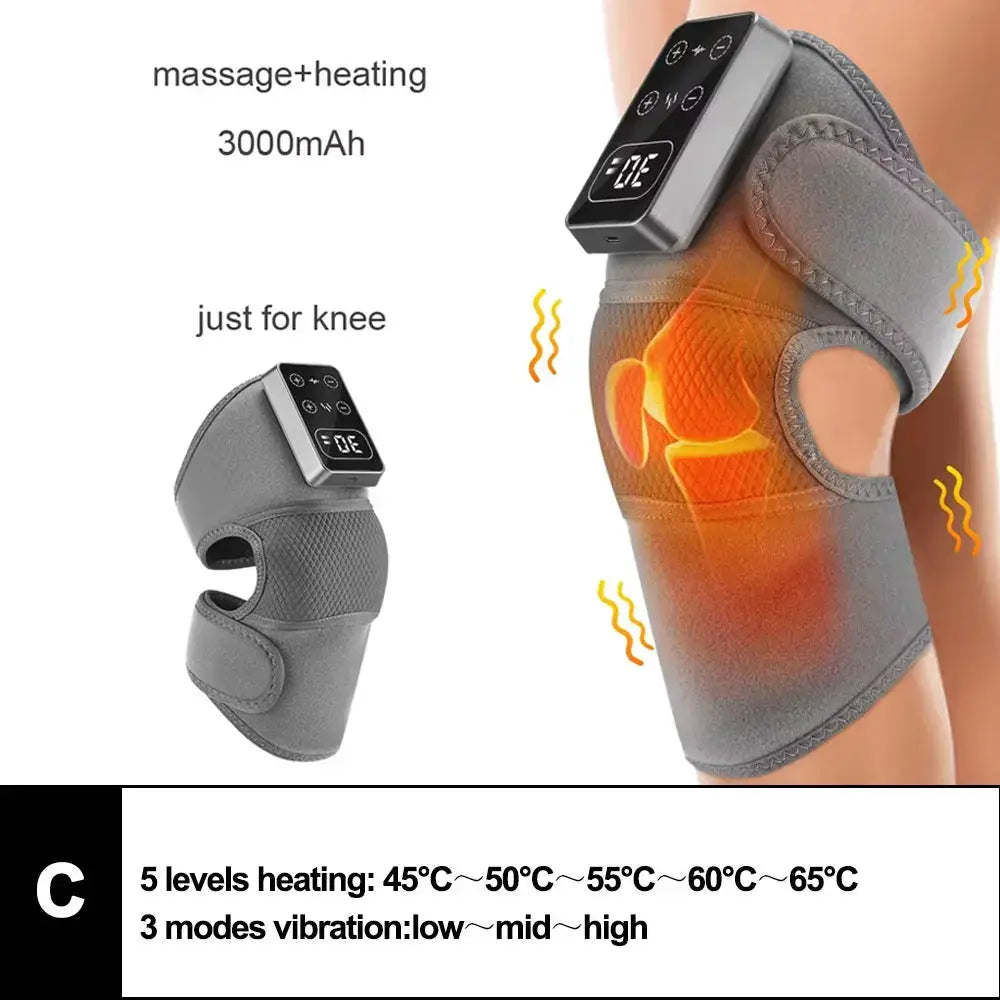 Electric Heated Massage Pad for Joint Relief