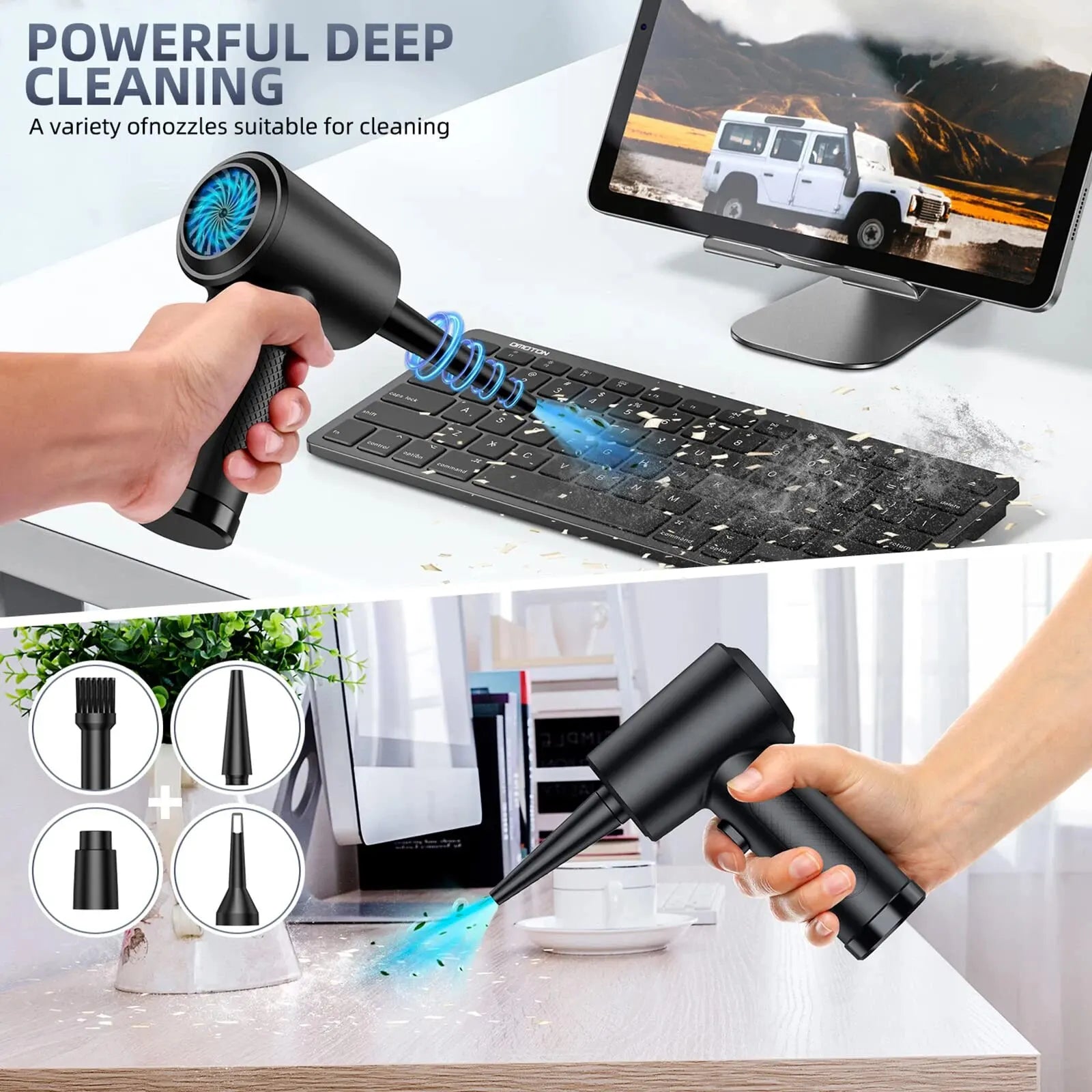 Rechargeable Electric Air Duster – Cordless Cleaning Blower