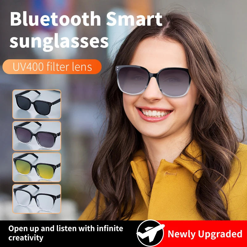 Smart Bluetooth Audio Sunglasses – Color Changing Polarized