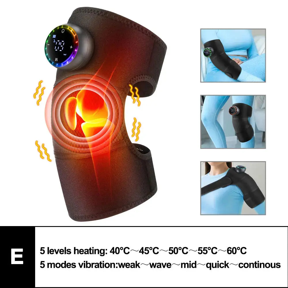Electric Heated Massage Pad for Joint Relief
