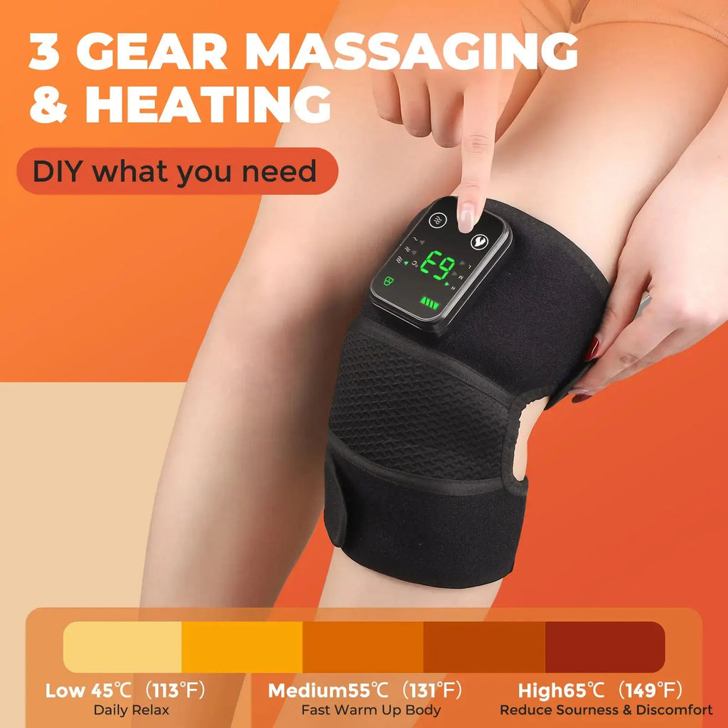 Electric Heated Massage Pad for Joint Relief