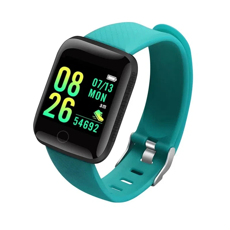 Smart Fitness Tracker Watch with Health & Step Monitor