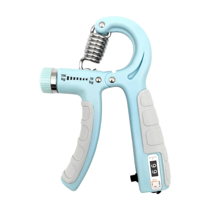 Adjustable Hand Grip Strengthener with Counter (10–100Kg)