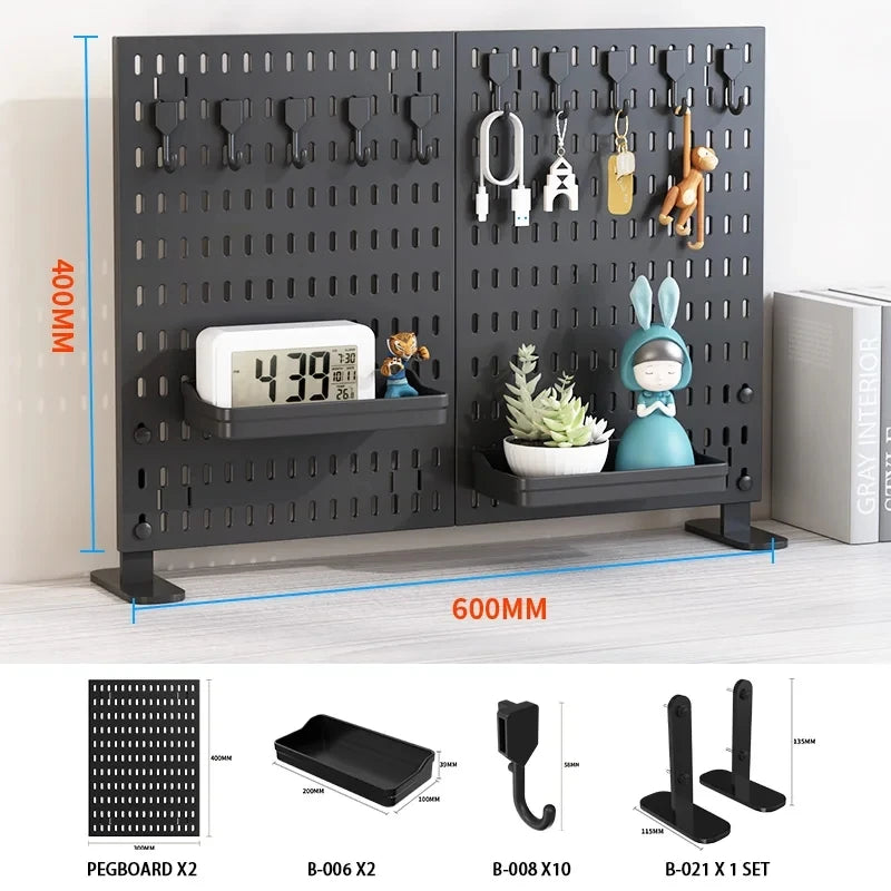 Desktop Pegboard Organizer