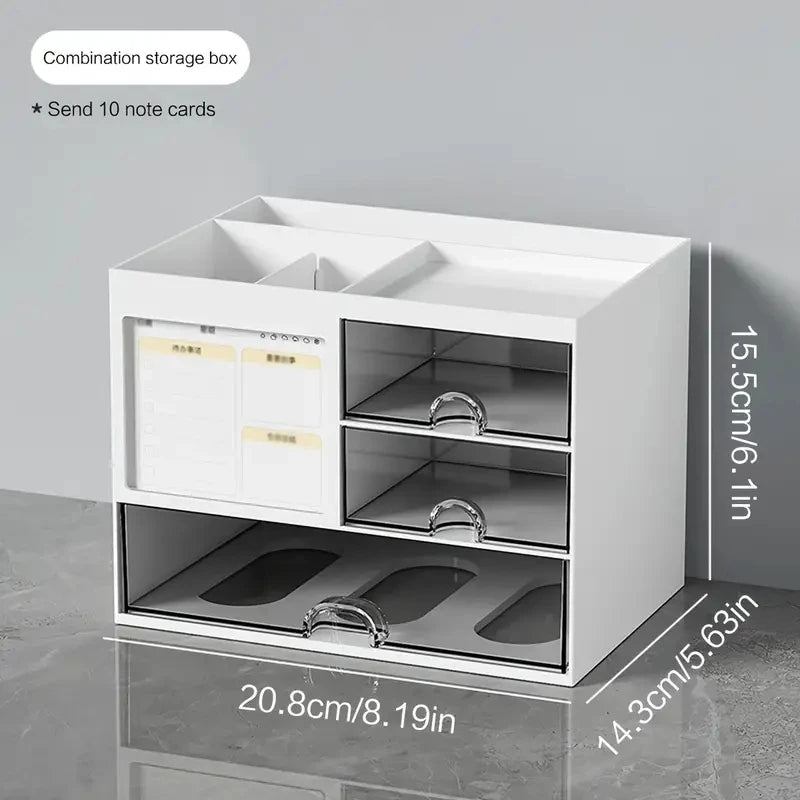 Desktop Drawer Organizer – Stationery & Accessory Storage Box