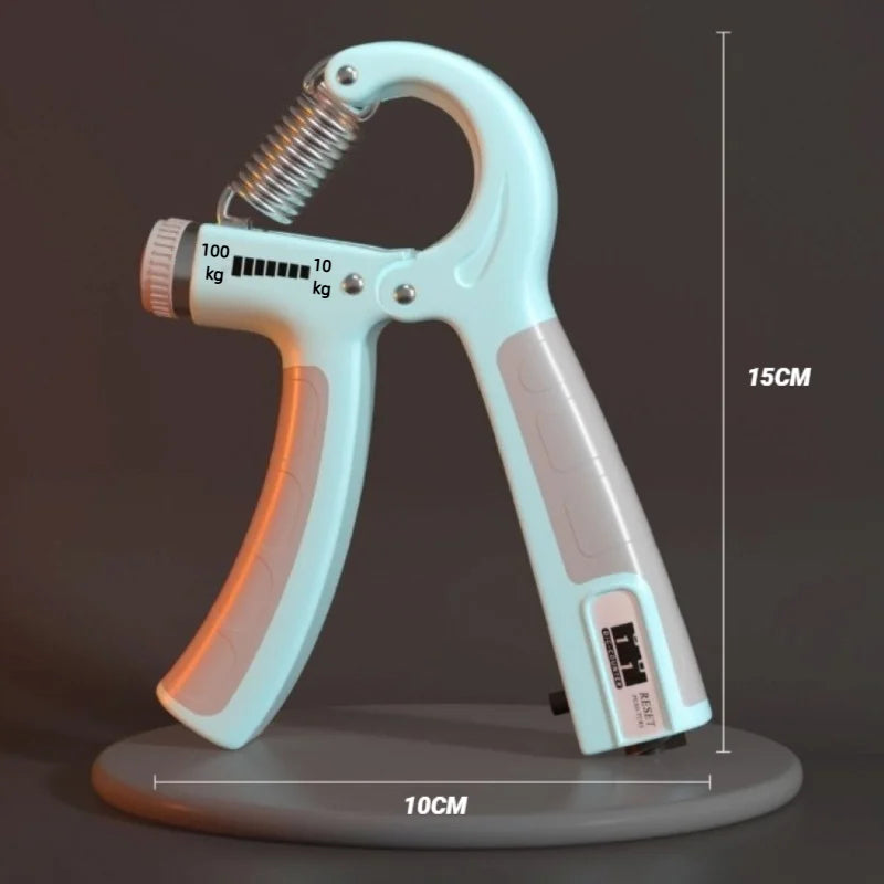 Adjustable Hand Grip Strengthener with Counter (10–100Kg)