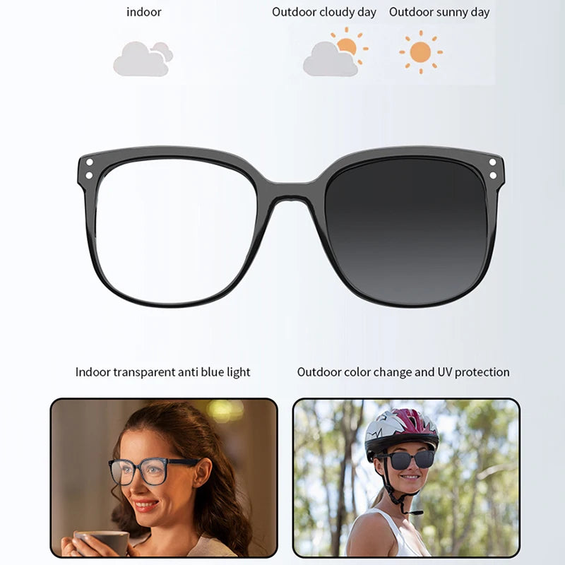 Smart Bluetooth Audio Sunglasses – Color Changing Polarized